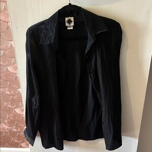 Black Button Down Shirt